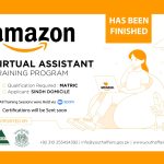 Amazon Virtual Assistant Training Program have been finished